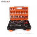 Ensemble de socket de bricolage professionnel 53PCS